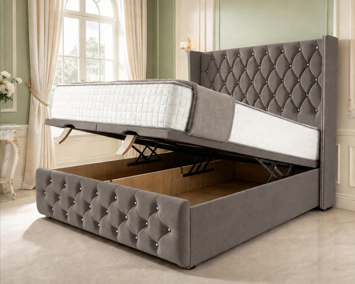 Henley Ottoman Divan Bed, view 25
