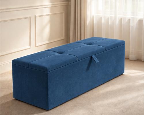 Blue Plush Velvet