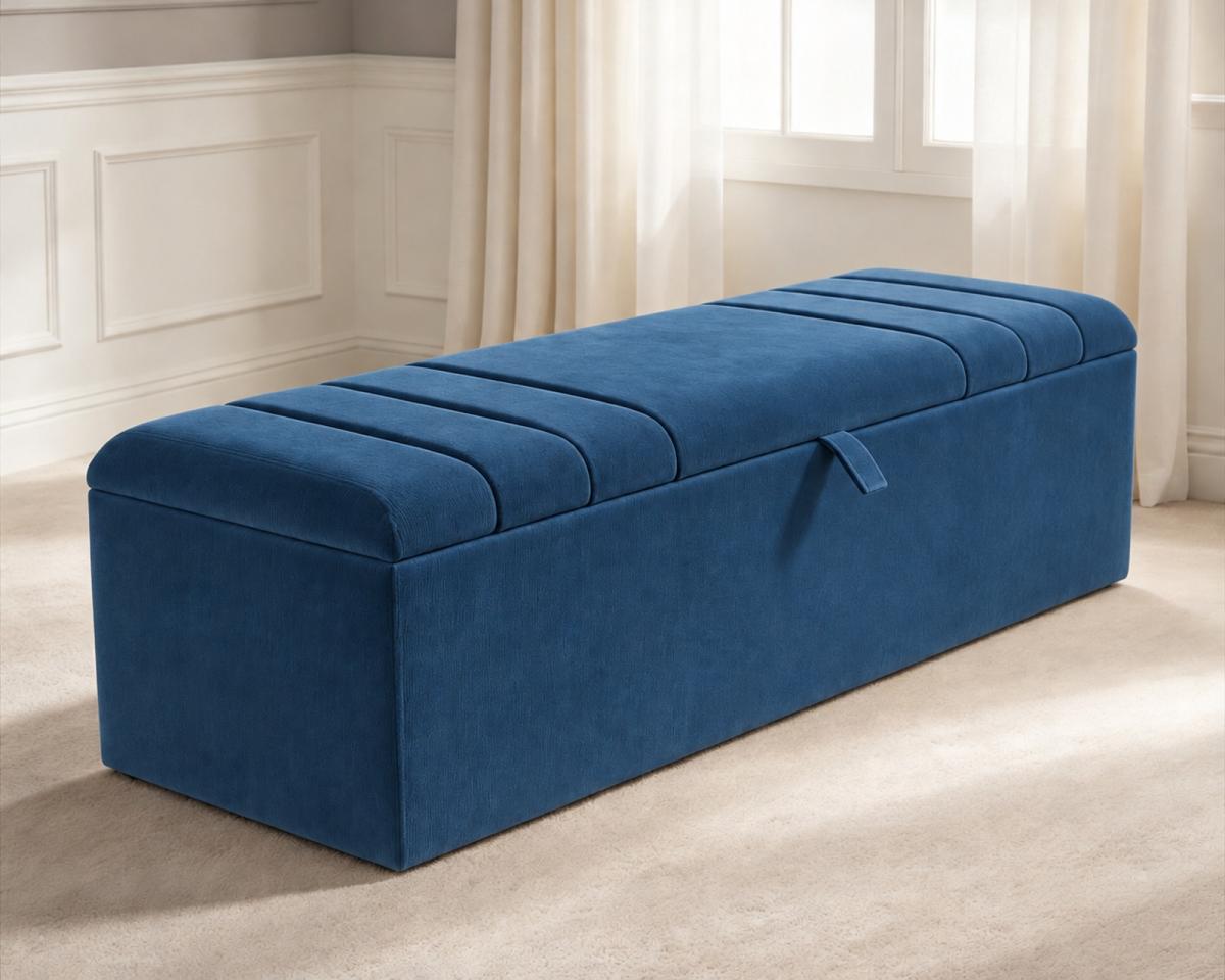 Kelsey Ottoman Storage Box, view 11