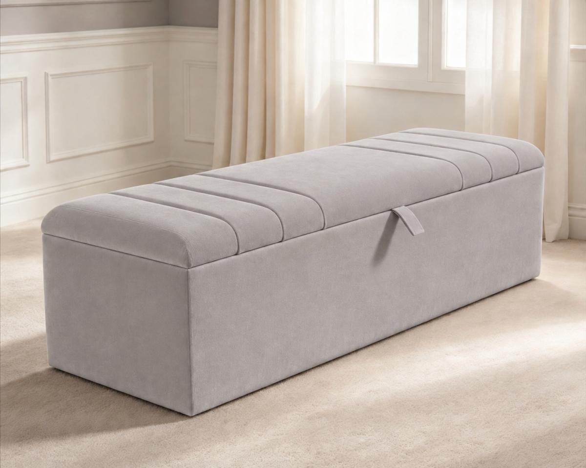 Kelsey Ottoman Storage Box, view 13