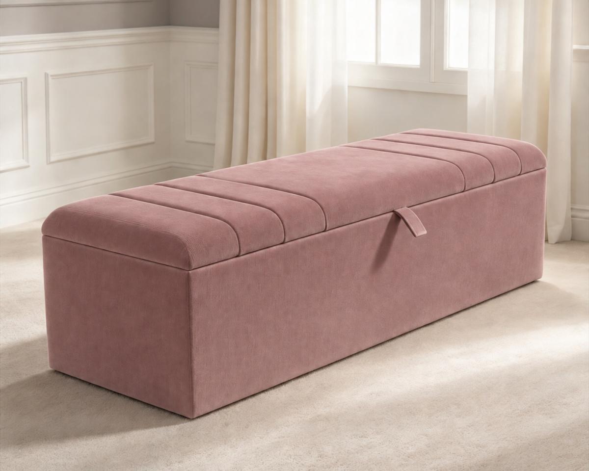 Kelsey Ottoman Storage Box, view 19