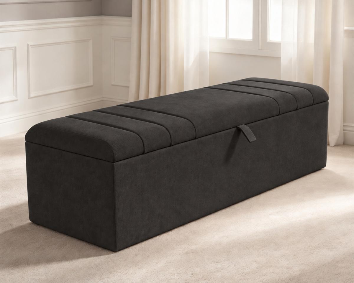Kelsey Ottoman Storage Box, view 20