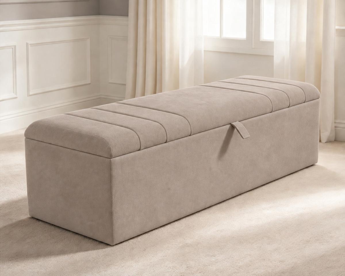 Kelsey Ottoman Storage Box, view 23
