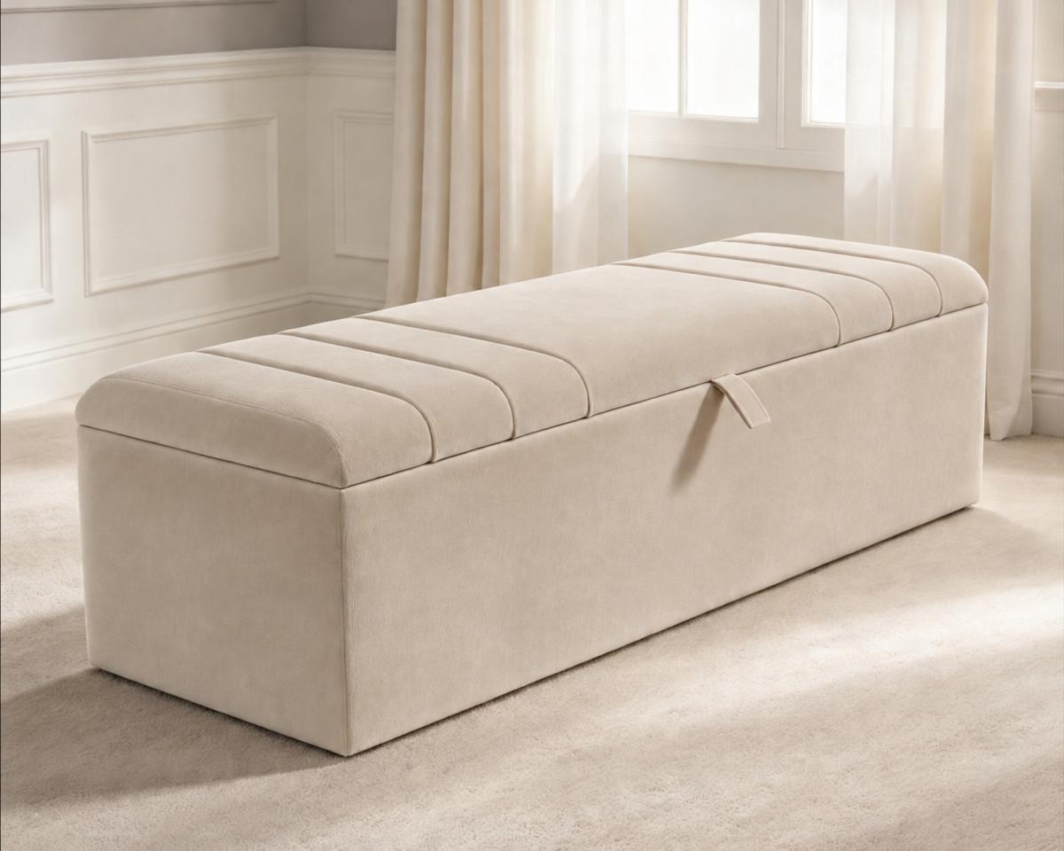 Kelsey Ottoman Storage Box, view 26