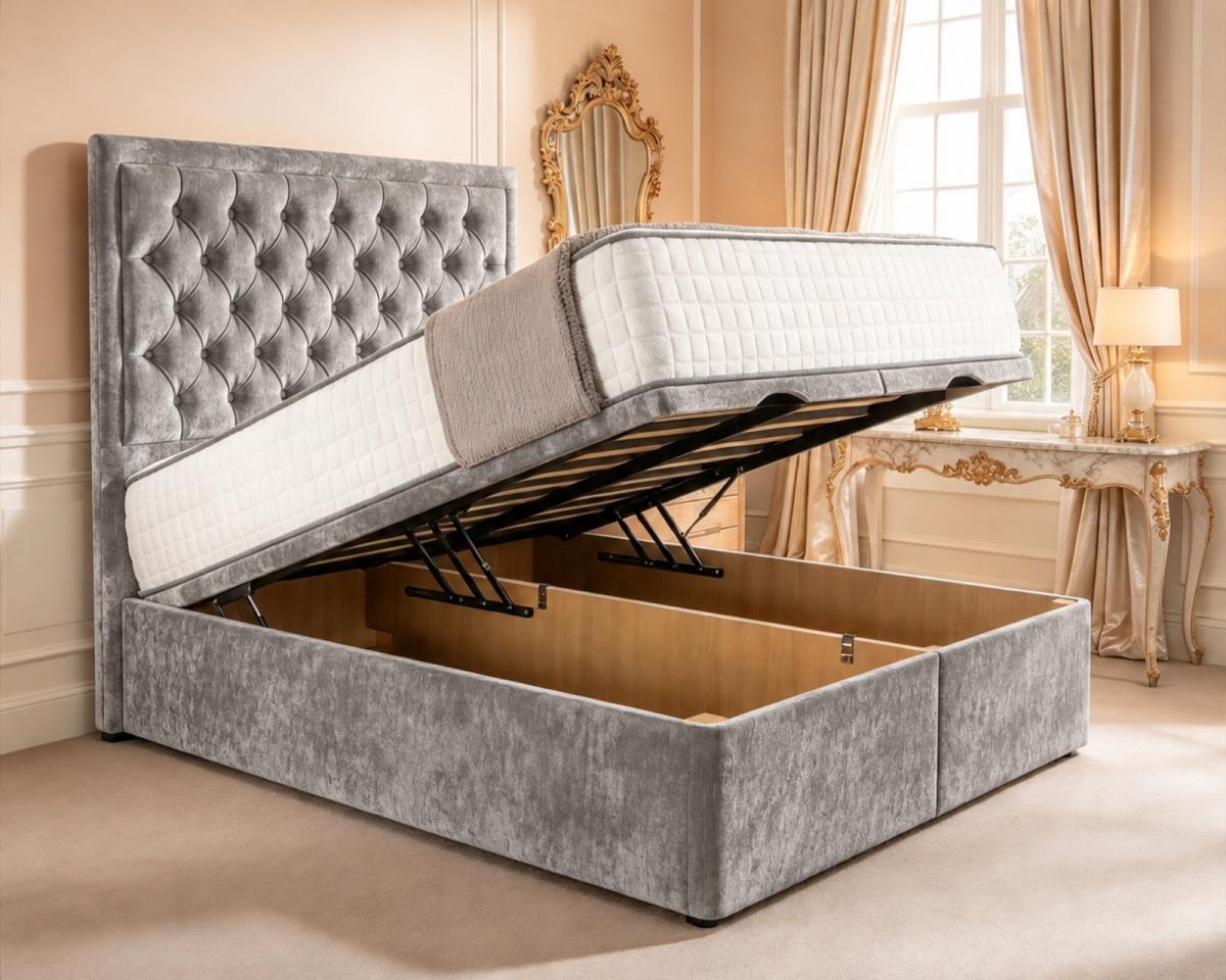 Kingsley Ottoman Divan Bed, view 3