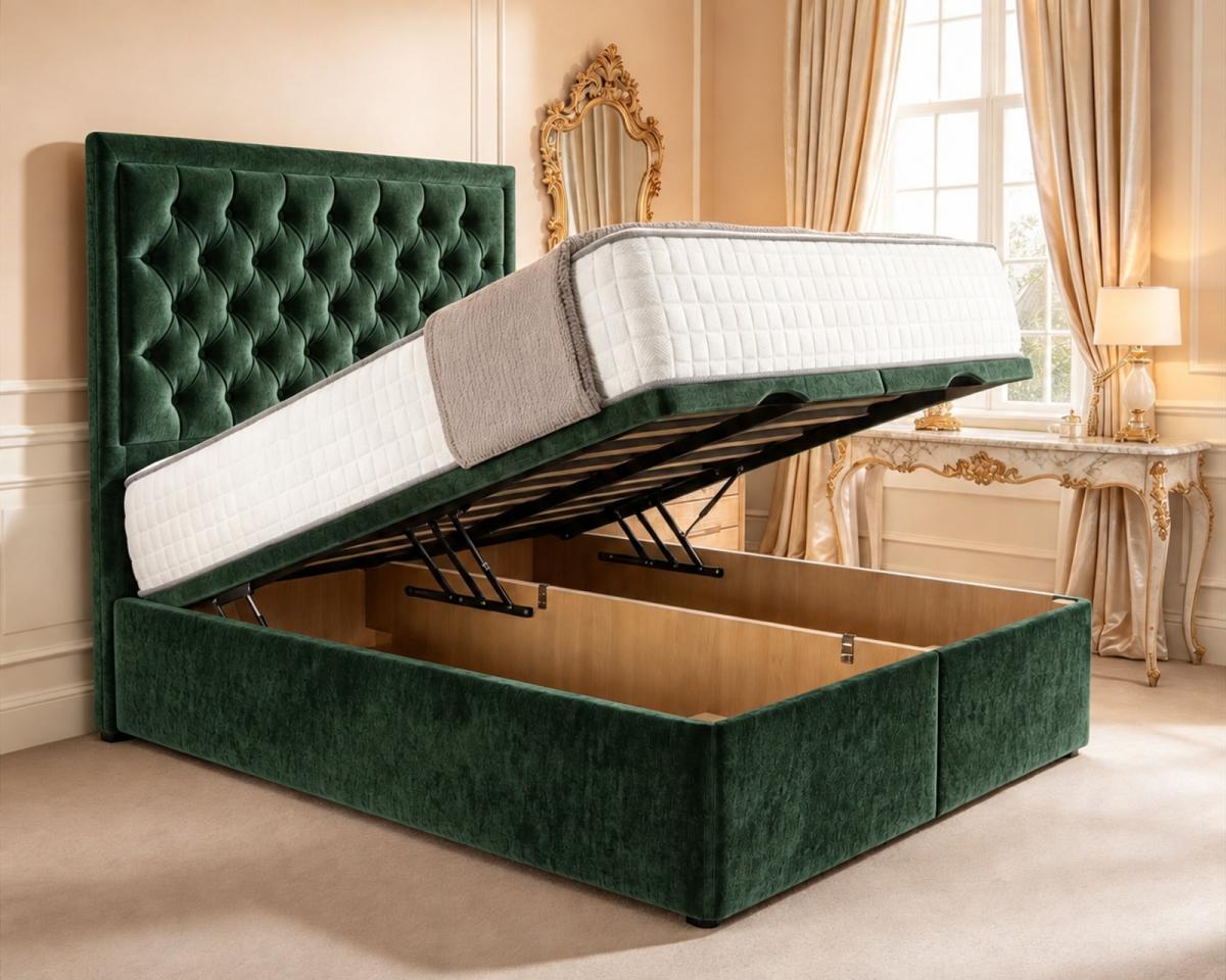 Kingsley Ottoman Divan Bed, view 6