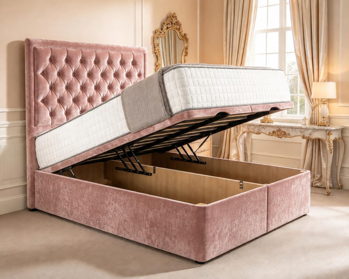 Kingsley Ottoman Divan Bed, view 8