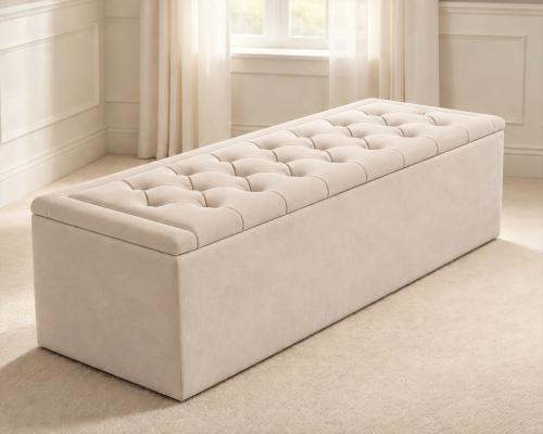 Kingsley Ottoman Storage Box — Ottoman Storage Boxes, made to order