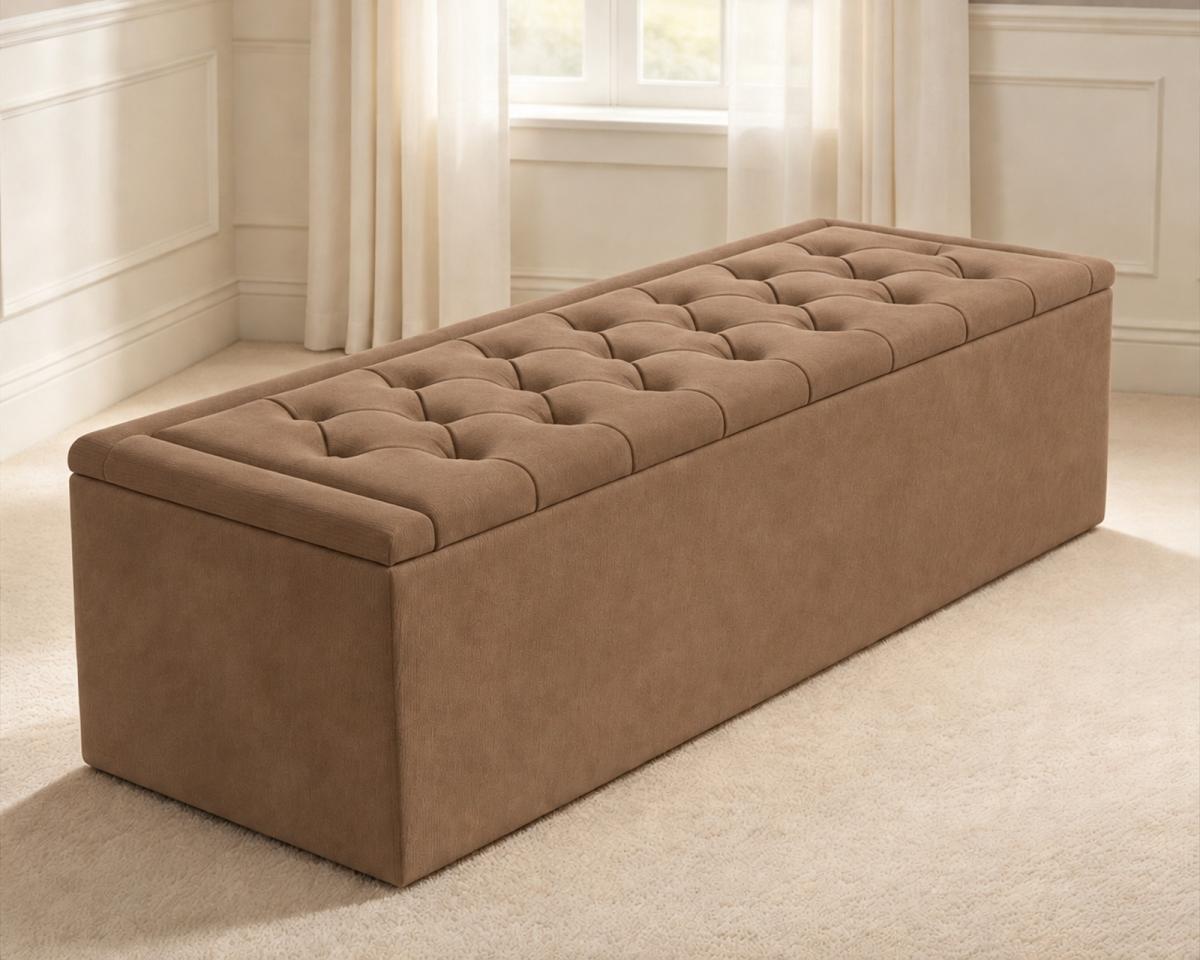 Kingsley Ottoman Storage Box, view 19