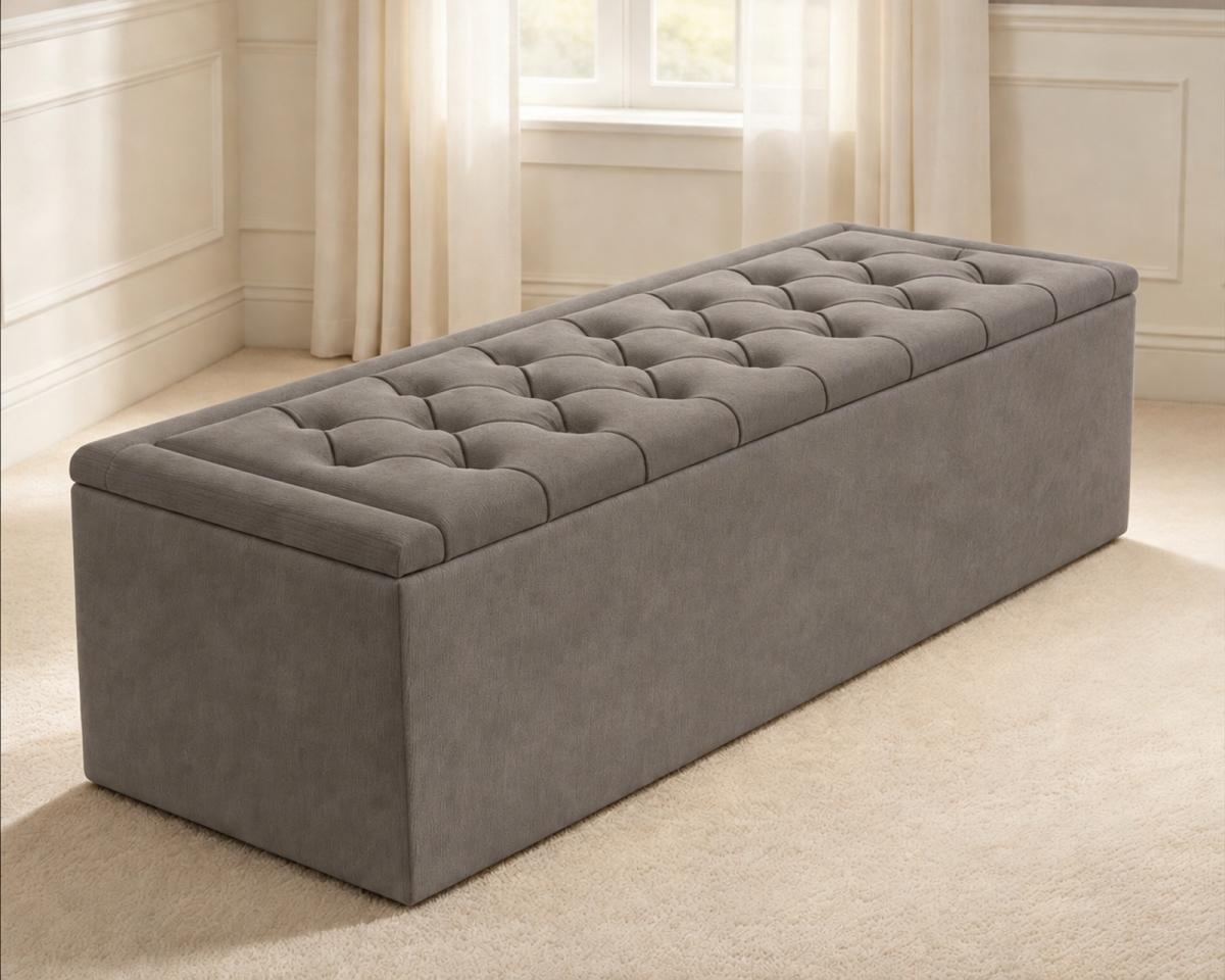 Kingsley Ottoman Storage Box, view 21