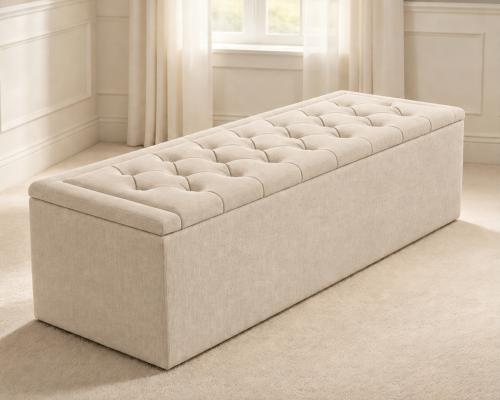 Cream Chenille