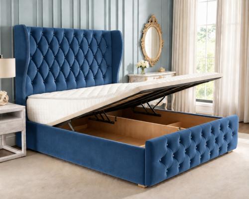 Blue Plush Velvet