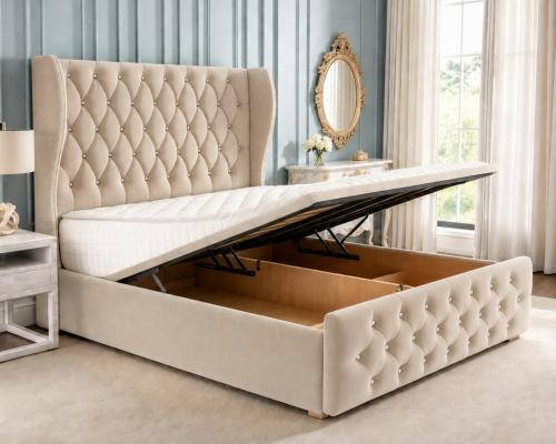 Cream Plush Velvet