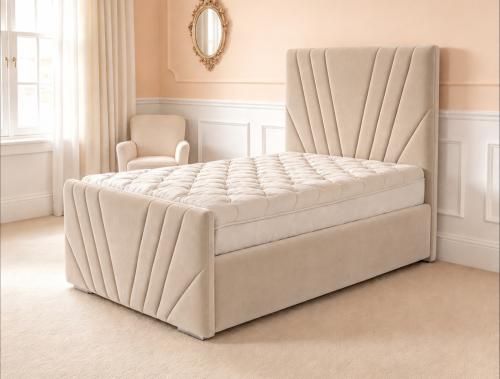 Cream Plush Velvet