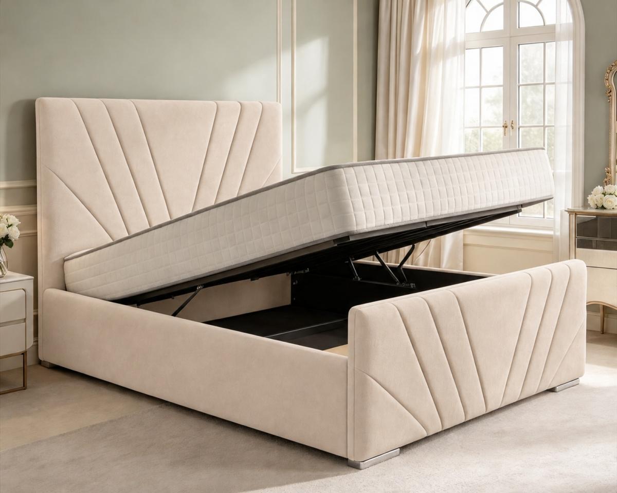 Linwood Upholstered Ottoman Bed — Upholstered Ottoman Beds, made to order