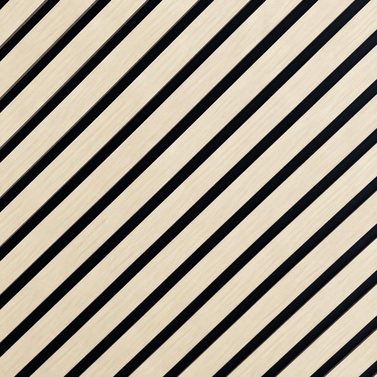 Wall Panel 15A - Oak - Acoustic - 240cm - (1 pack / 4pcs) — Slat & Acoustic Panels handmade to order by Langham Furniture, image 2 of 2