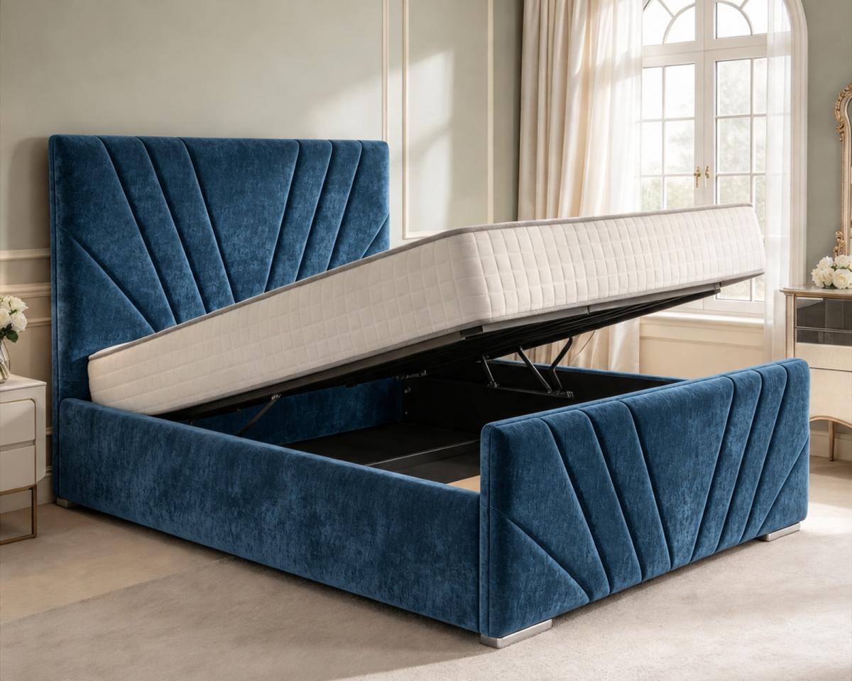 Linwood Upholstered Ottoman Bed, view 4