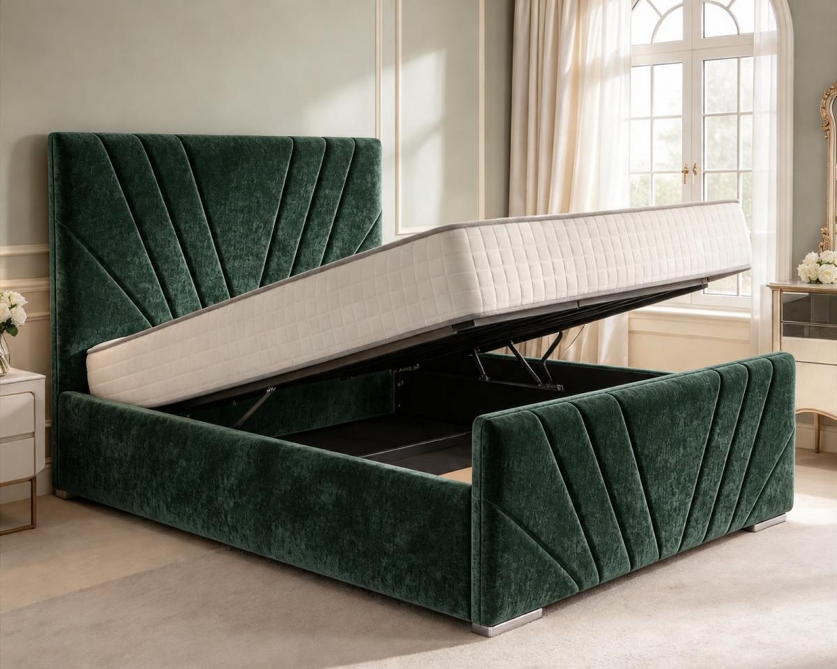 Linwood Upholstered Ottoman Bed, view 6