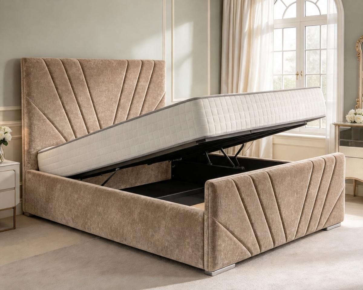 Linwood Upholstered Ottoman Bed, view 7