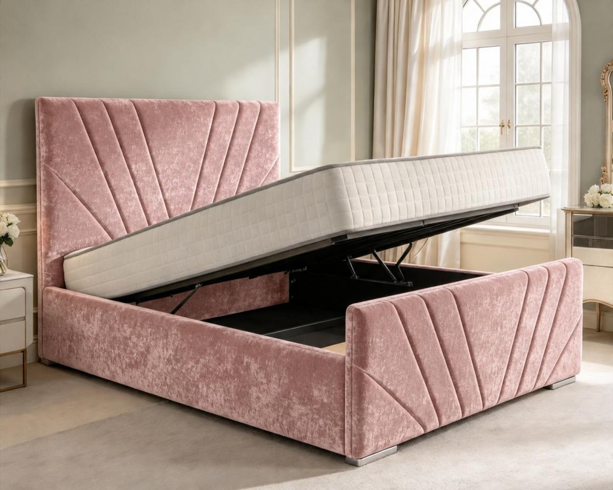 Linwood Upholstered Ottoman Bed, view 8