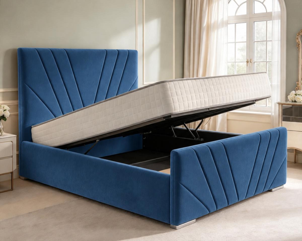 Linwood Upholstered Ottoman Bed, view 10
