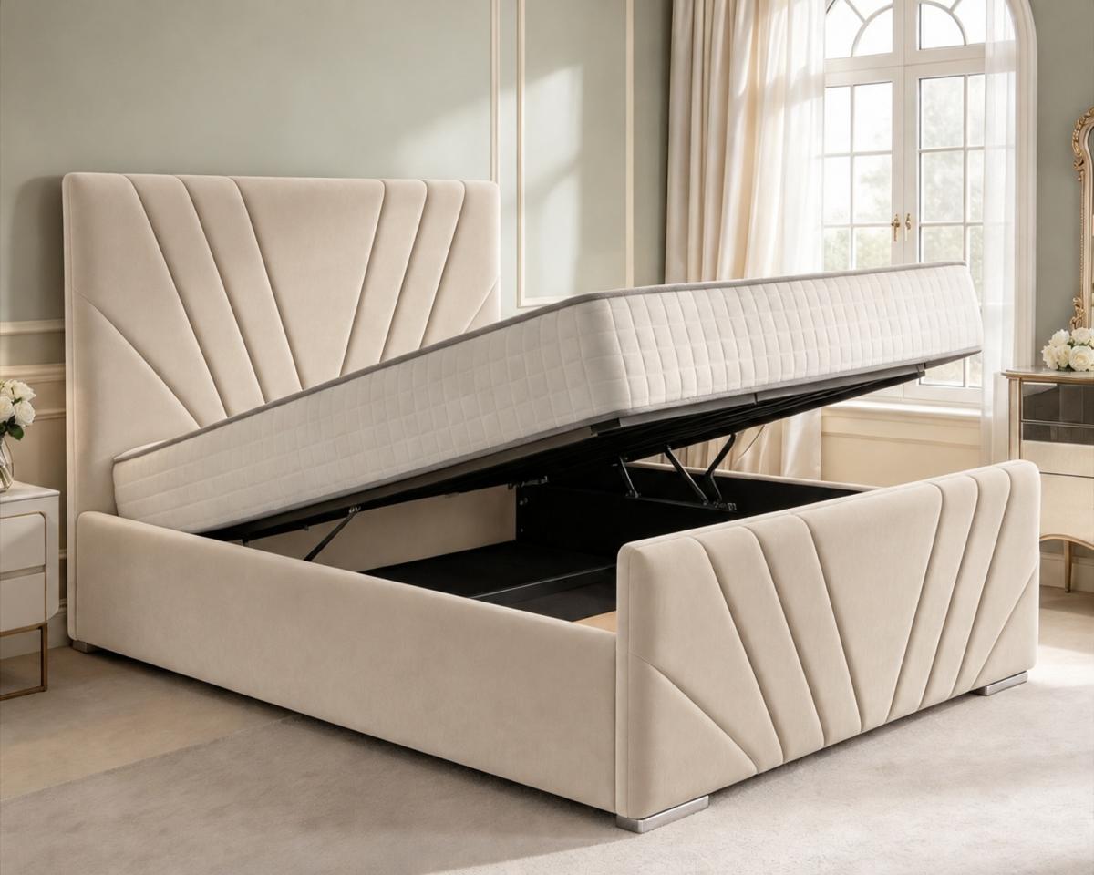 Linwood Upholstered Ottoman Bed, view 11