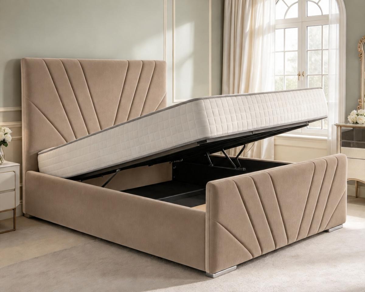 Linwood Upholstered Ottoman Bed, view 12
