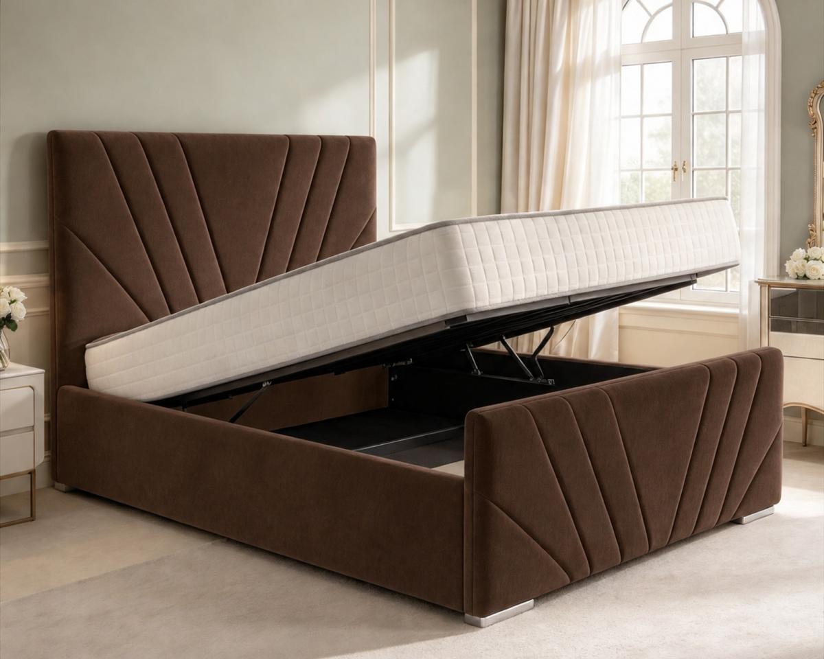 Linwood Upholstered Ottoman Bed, view 13