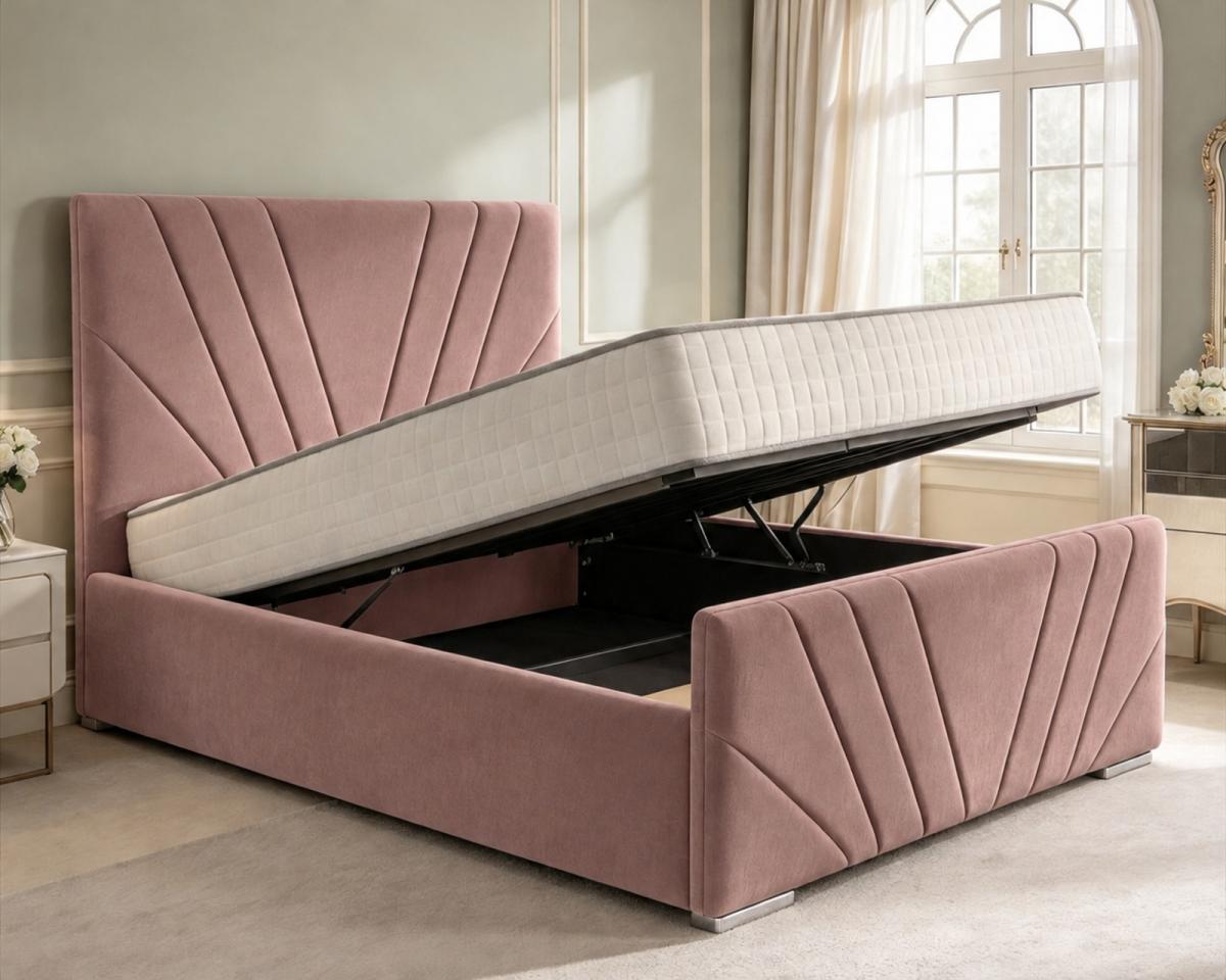 Linwood Upholstered Ottoman Bed, view 14