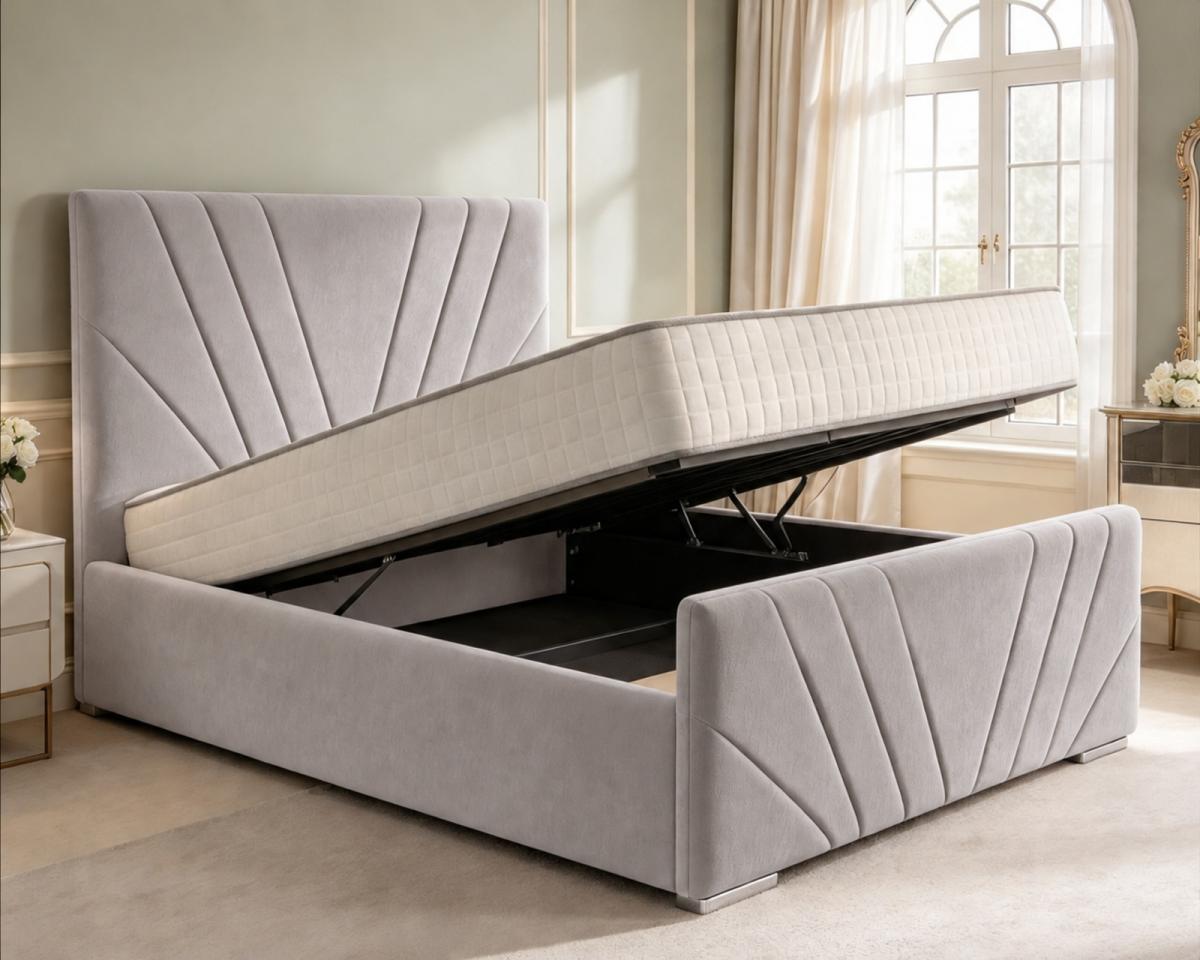 Linwood Upholstered Ottoman Bed, view 15