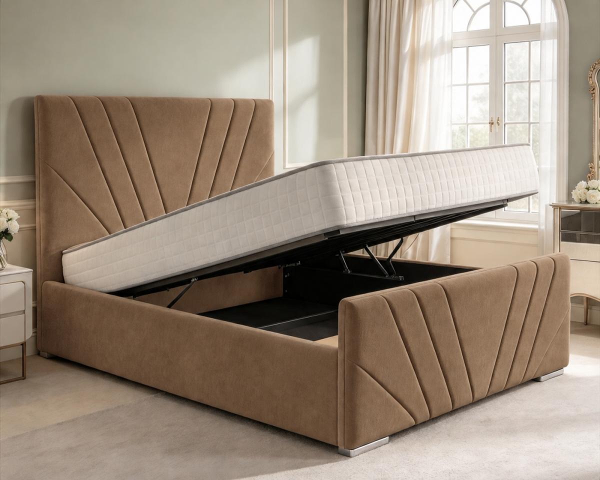 Linwood Upholstered Ottoman Bed, view 19