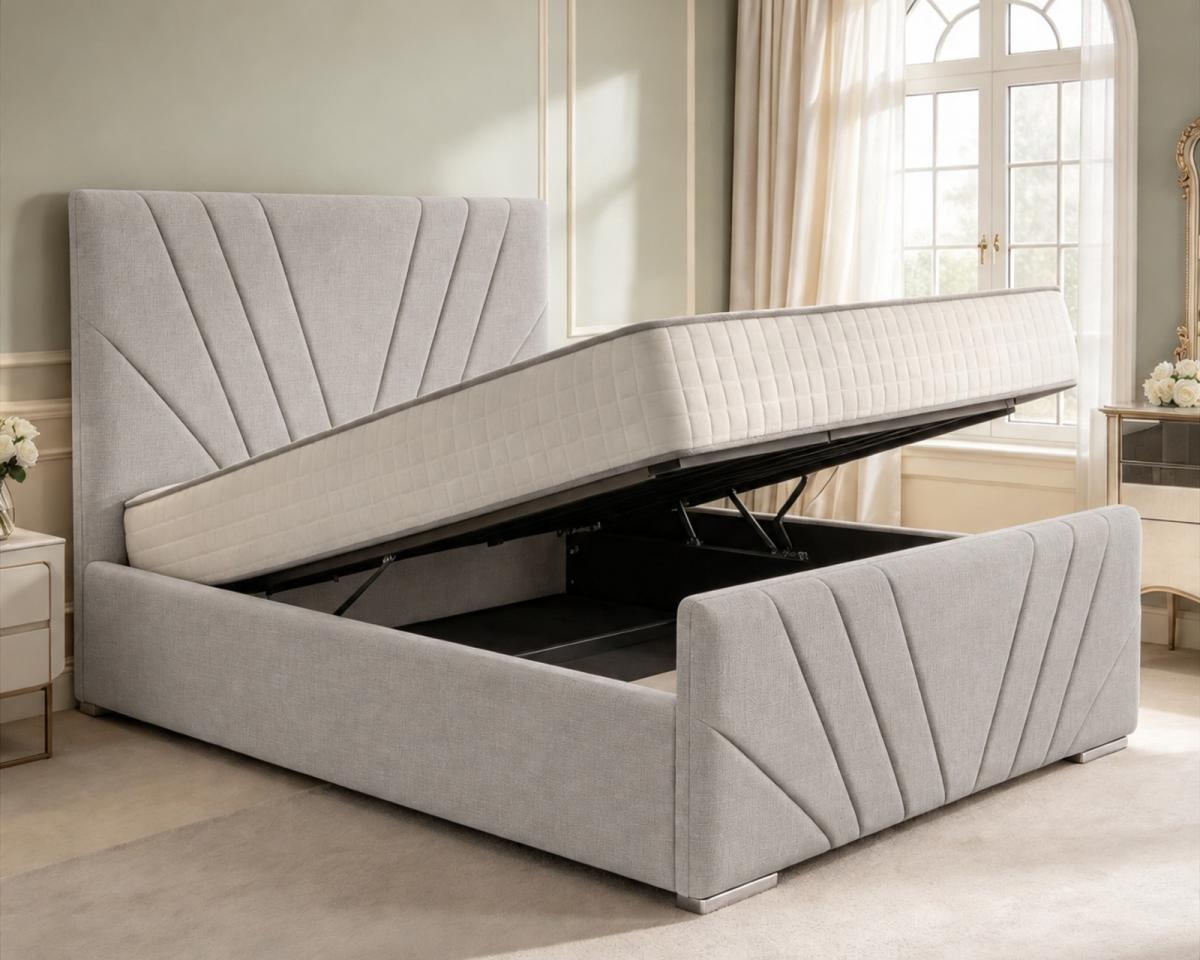 Linwood Upholstered Ottoman Bed, view 26