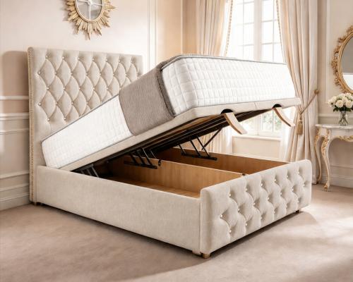Cream Chenille