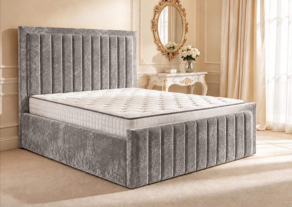 Mayfield Upholstered Bed, view 3