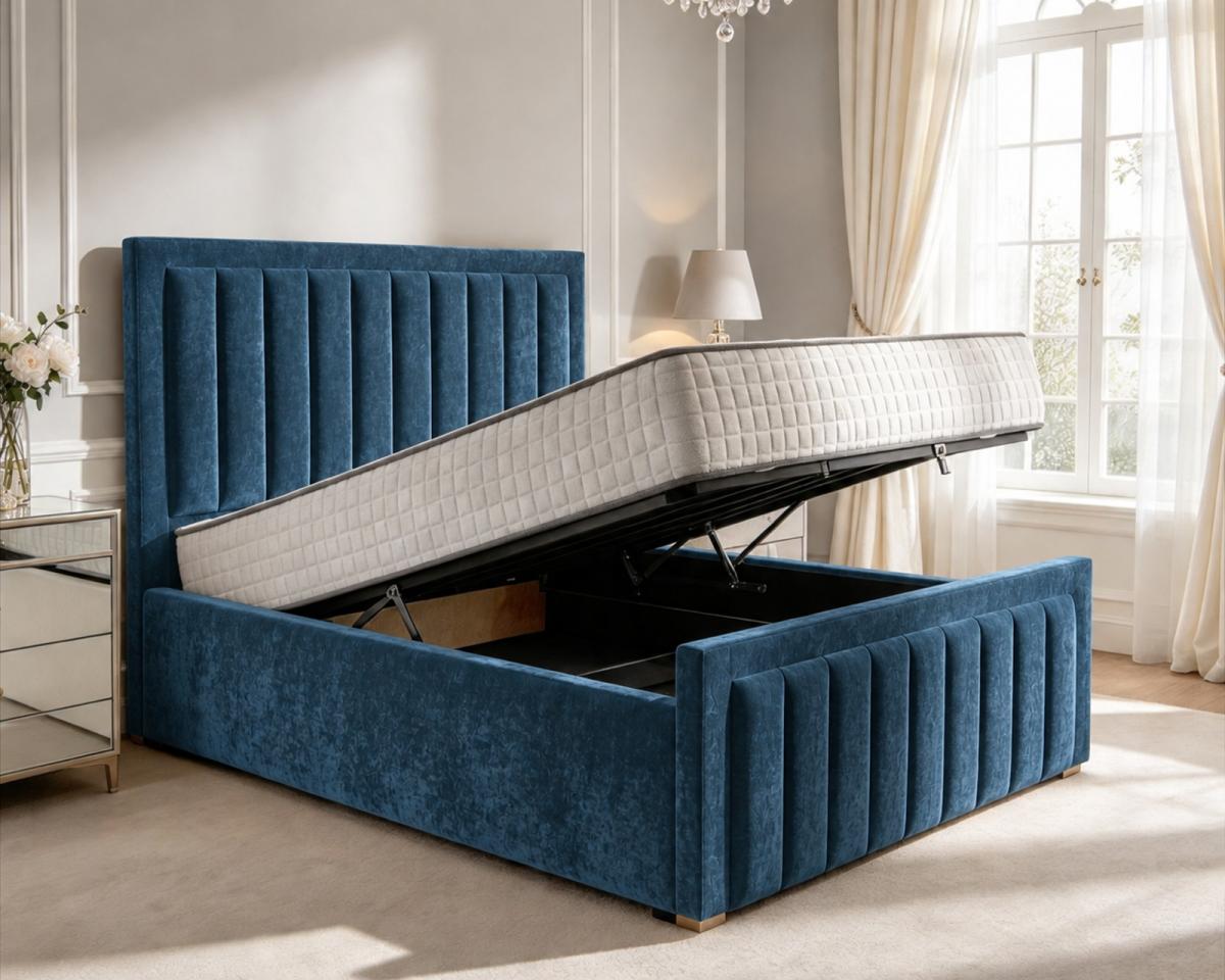 Mayfield Upholstered Ottoman Bed, view 4