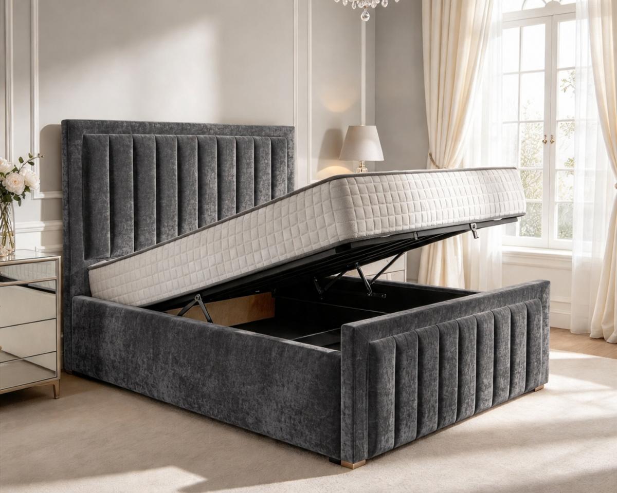 Mayfield Upholstered Ottoman Bed, view 5