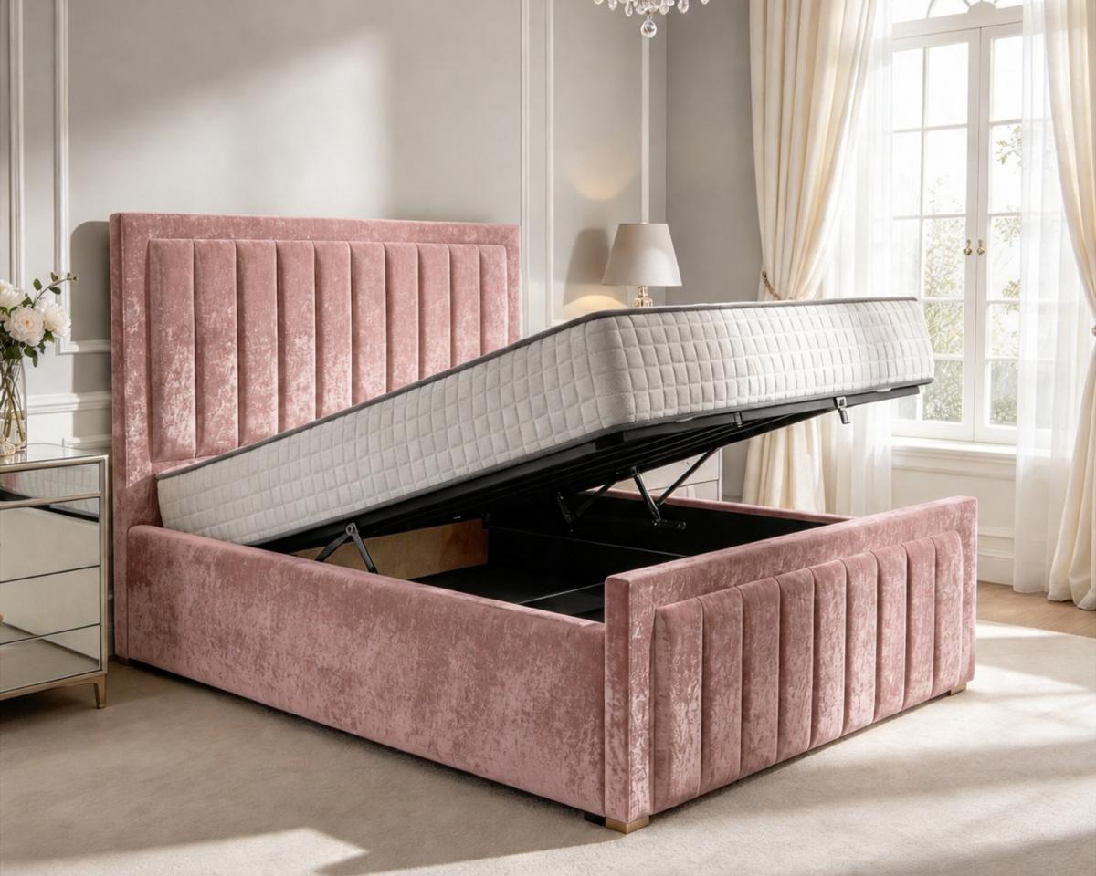 Mayfield Upholstered Ottoman Bed, view 8