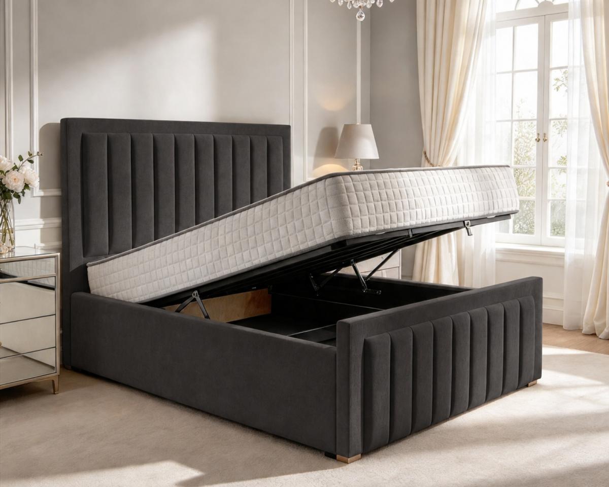 Mayfield Upholstered Ottoman Bed, view 17