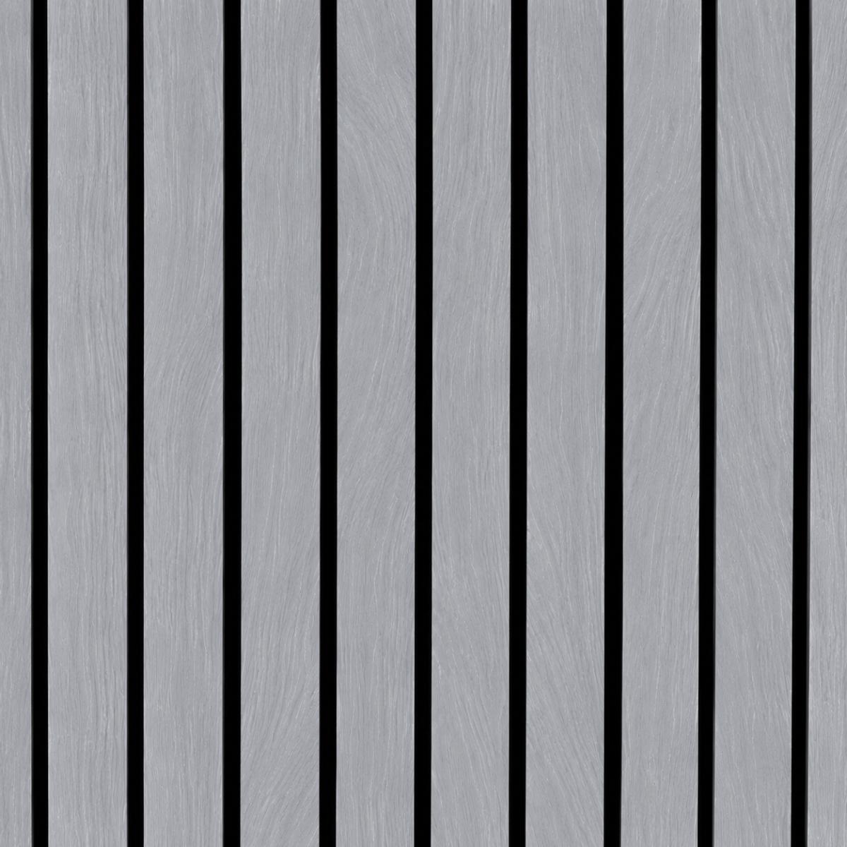 Wall Panel 17F - Grey Oak - Wide Slat Acoustic - 240cm - (1 pack / 4pcs) — Slat & Acoustic Panels handmade to order by Langham Furniture, image 2 of 2