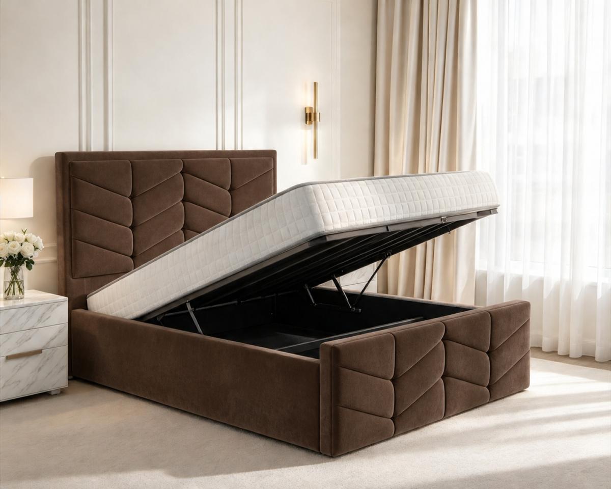 Netherton Upholstered Ottoman Bed, view 13