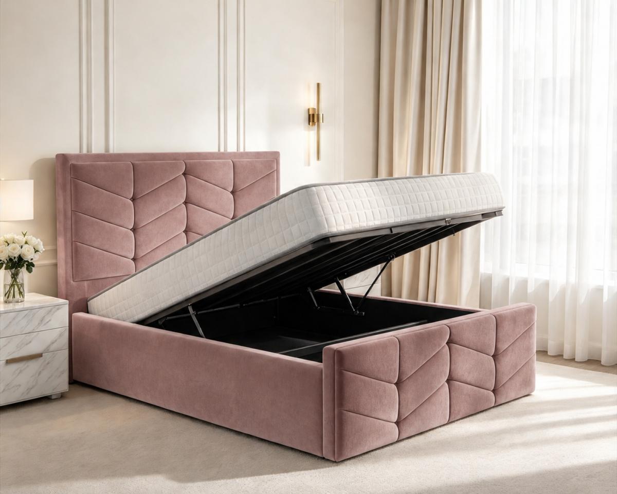 Netherton Upholstered Ottoman Bed, view 14