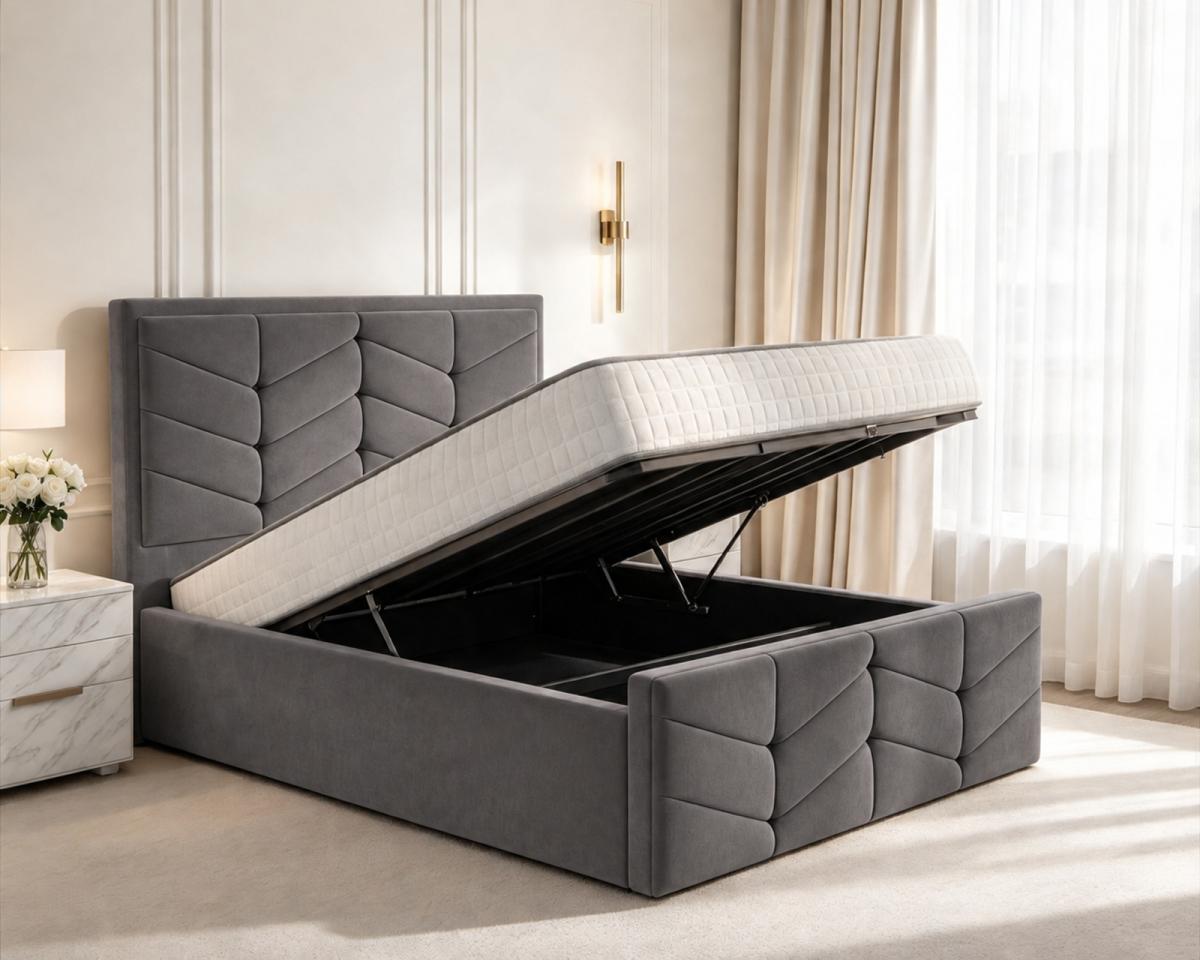 Netherton Upholstered Ottoman Bed, view 16