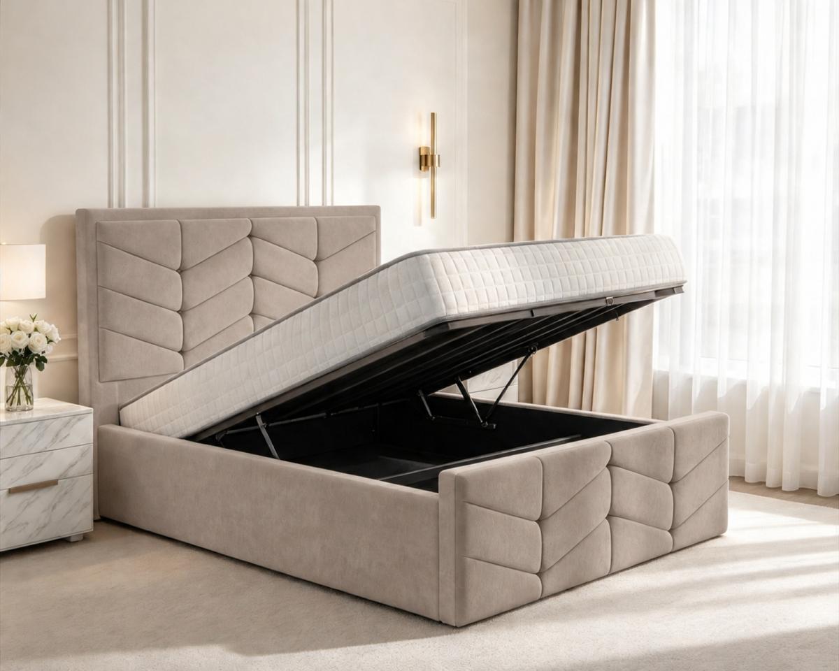 Netherton Upholstered Ottoman Bed, view 20
