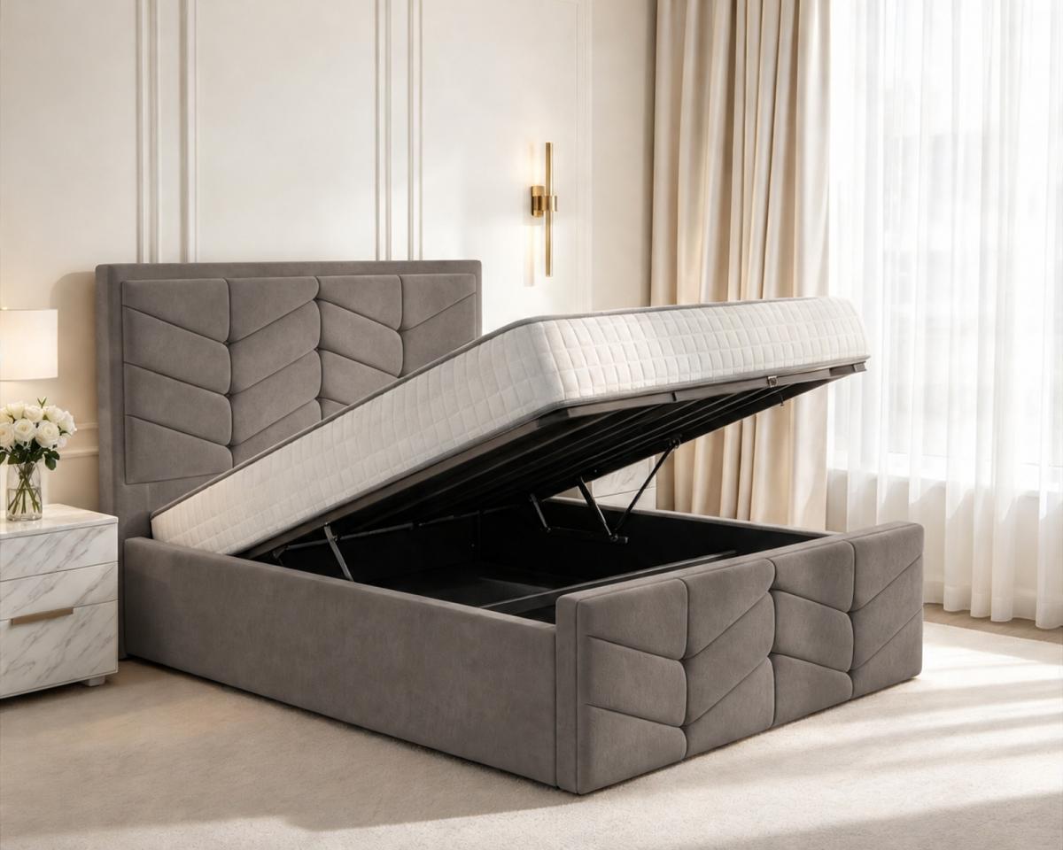 Netherton Upholstered Ottoman Bed, view 21