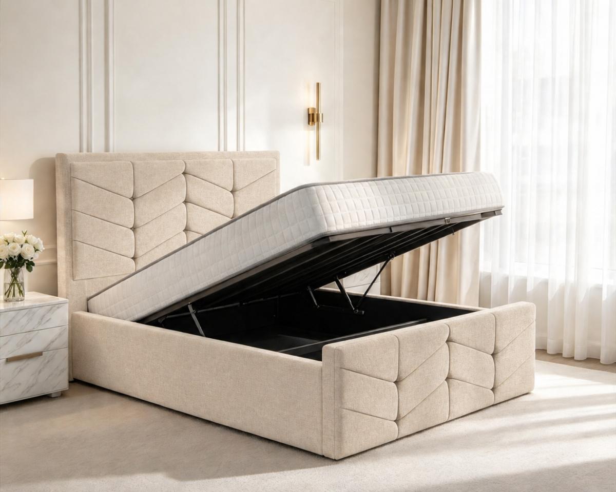 Netherton Upholstered Ottoman Bed, view 24