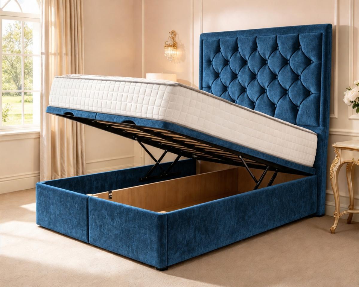 Norbury Ottoman Divan Bed, view 4