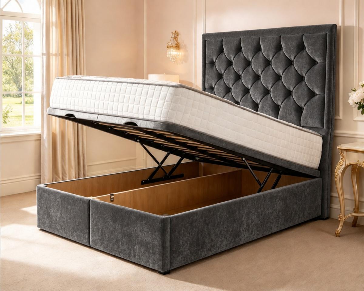 Norbury Ottoman Divan Bed, view 5