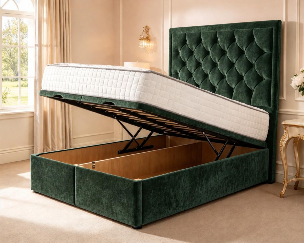 Norbury Ottoman Divan Bed, view 6