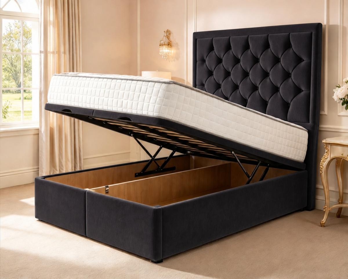 Norbury Ottoman Divan Bed, view 9