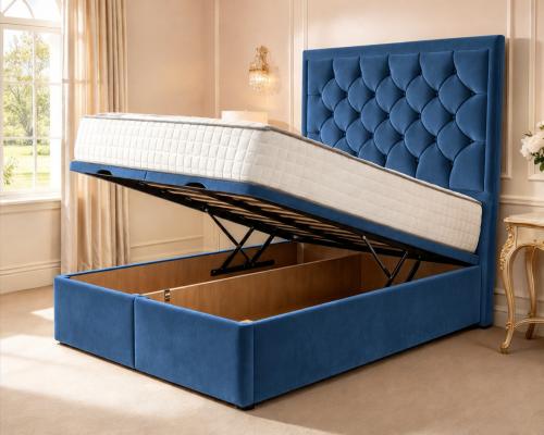 Blue Plush Velvet